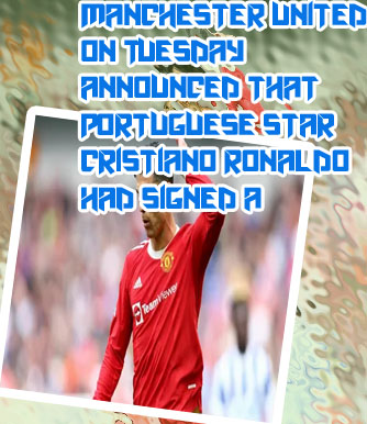 Ronaldo signing for united